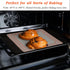 Silicone Baking Mat, Set of 2 Square Non-Stick Cuttable Baking Mats 8/9/10 inches - Best German Silicone...