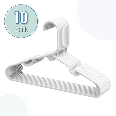 Mr. Pen Plastic Kids Hangers - 10 Pack, Ideal for Nursery & Closet, Small Size...