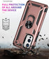Military Grade Drop Impact for Oneplus 9 Case Oneplus 9 5G Case 360 Metal Rotating Ring Kickstand Holder Armor Heavy Duty Shockproof Case for Onep...
