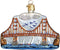 Old World Christmas Cities, Places and Landmarks Glass Blown Ornaments for Christmas Tree Golden Gate...