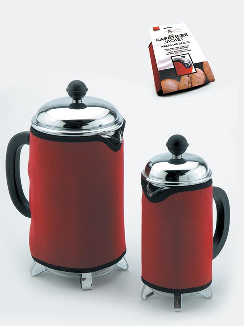 Cosy Red Cafetiere, Keep Coffee Hot!...