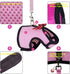 Rypet Small Animal Harness and Leash - Soft Mesh Small Pet Harness with Safe Bell, No Pull Comfort Padded Vest for Small Pet Pink S...