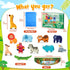 Animals Montessori Toddler Toys 2 3 4 5 6 7 Year Old Boys Girls Wooden Animal Blocks Stacking Toy Kids Birthday for Boy Girl Age 3-7 Educational T...