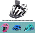 Vented Helmet Strap Mount, Adjustable Bike Helmet Strap Head Belt Holder Compatible with Insta360 One X2 X R, Gopro Hero Series, DJI OSMO Action C...