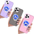 Phone Ring Holder Grip 3 Pack,Fonessary Metal Finger Ring Grip Kickstand Socket 360 Rotate for Smartphones (3 Rose)...