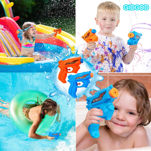 Water Gun for Kids,2Pack Soaker Squirt Summer Squirt Shooter Gun Toys Swimming Pool Beach Water Fighting Toy Pool Party Beach for Boys Girls Adult...