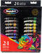 RoseArt Premium Paint Set – 24 Count Acrylic Paints for Canvas, Wood, Ceramic and Fabrics – Craft Painting Supplies for Casual to Professional Art...