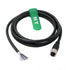 M12 A-Coded 5 pin Female Actuator Sensor Electrical Cable to Open for Industrial Control Automation, Network, CANopen, IO Link, Profibus 3m...