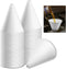 60 Pcs Disposable Engine Oil Funnels- Paper Funnels for Motor Oil- Automotive Car Fuel Funnels Dispenser for Water, Engine Oil, Gas, Coolant...