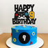 Happy 9th Birthday Cake Topper Game Controller 9s Cake Decoration Level 9s Unlocked Cake Decor Video Play Game Movie Theme Boys Girls Men Women Bd...