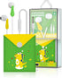 QearFun Dinosaur Style Earbuds for Kids in-Ear Headphones,Wired Heavy Bass Headphones,Earphone with Microphone Noise Isolating,Gifts for School Gi...