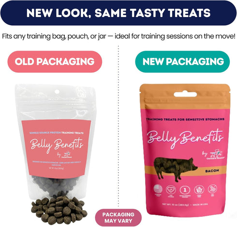 Training Treats for Dogs - Soft Bison - Low Calorie Dog Training Treats for Sensitive Stomachs with Single Source Premium Protein, Corn Free, & So...