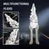 Multifunctional wire stripper, cable cutting pliers, multi-purpose professional wire stripper, crimper...
