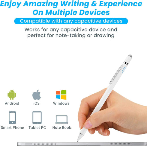 Stylus Pen for Samsung Galaxy S21 Ultra 5G Pencil, EDIVIA Active Stylus Pen with 1.5mm Ultra Fine Metal Tip Pencil Stylus for Samsung Galaxy S21 U...