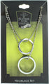 Bioworld Disney The Nightmare Before Christmas Jack Sally Necklace Ring Set Meant to Be...