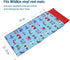 Wildkin Kids Cotton Nap Mat Cover – Soft, Sewn-in Flap, Durable & Fits 1.5" Vinyl Sleep Mats - Trains, Planes & Trucks...