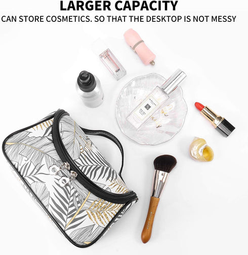 Makeup Bag/Travel Cosmetic Bags, Women's Toiletry Bag, Waterproof Portable Cosmetic Makeup Case - 03......