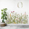 Flower Clusters Wall Decals Removable Wall Stickers DIY Peel and Stick Art Murals for Kids Room Nursery Classroom Bedroom Living Room Home Decorat...