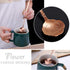 9 Pcs Flower Spoon Coffee Teaspoon Set, ESRISE Stainless Steel Tea Spoon essert Spoon, Cute Demitasse Scoop for Stirring Drink Mixing Milkshake Ja...