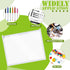 12 Pieces Clear Zipper Pouches, PVC Zipper Storage Bags, Folder Storage Pouches, Waterproof Document Pouch for School Office (White,10 x 8 x 0.2 I...