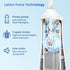 Water flosser,350ml Tank with 4 nozzles,9 Modes,Dental Tools to Remove Plaque and Tartar waterflosser Slate flosser Rechargeable M131 Water flosse...