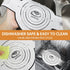 Silicone Bread Sling Dutch Oven, 2 PCS Round Non-Stick & Easy Clean Reusable Silicone Bread Baking Mat With Long Handles, Easy to Transfer Sourdou...