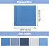 Giantree 5 Pcs Cotton Handkerchiefs for men, Classic Pocket Squares Set Soft Mens Hankies Handkerchiefs 15.8" x 15.8" 5 Colors...