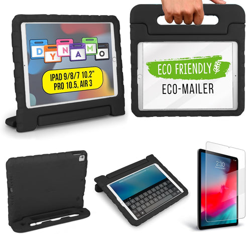 Official Cooper Dynamo iPad 9th Generation Case for Kids fits iPad 10.2, 8th, 7th Gen, Air 3, Pro 10.5 | Rugged, Lightweight, Kids Proof Case with...