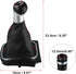 X AUTOHAUX Car 6 Speed Manual Gear Shift Knob for Volkswagen Jetta for VW GTI 2006-2014 for VW Golf Stick Shifter Knobs Cover Plastic Black...