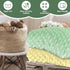 2 Pcs Changing Pad Cover 16 x 32 Inch Ultra Soft Dots Plush Changing Table Covers for Baby Girls and Boys Changing Pad Liners (Sage Green & Cream)...