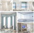 Alloy Plastic Windows and Balcony Curtain Track Soft Curved Track Curved Track Rail Slide Rail Accessories (2 Meters)...