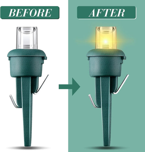 600 Pcs Christmas Led 5mm Mini Light Bulbs String Light Replacement Bulbs Christmas Light Bulbs Indoor Outdoor Wide Angle Wire Light with Green Ba...