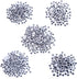 DECORA 1000pcs Round Plastic Black Googly Wiggle Eyes Self-Adhesive Wide Variety Assorted Sizes...