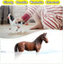 Animal Figurines, Big Animal Toys, 8 Pcs Farm Animals Figurines Toys, Realistic Plastic Animals Playset, Educational Learning Toy Set for Kids Tod...