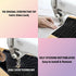Jonnick Improved Version Quilting Slider Mat with Tacky Back - Free Motion Quilting Accessories-Grid Marked Make Sewing Easier (Black, 11.8"X7.87"...