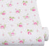 SimpleLife4U Pink Rose Furniture Protect Paper Removable Shelf Liner for Kitchen Cabinet Dresser Drawer Covering...