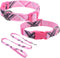 Small Dog Collar and Leash Set, Dog Collars for Puppy Medium Dogs, Adjustable Pet Collar for Doggie XS S M Breed Boys or Girls Chihuahua, Yorki, B...