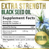 Black Seed Oil Softgels 1000mg - Premium Nigella Sativa Blackseed, Pure Natural Black Cumin Seed Oil & Antioxidant for Skin & Immune Support - Non...