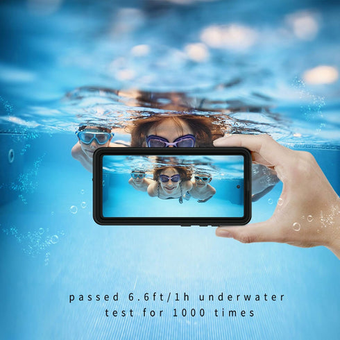 Lanhiem for Samsung Galaxy S20 FE Case, IP68 Waterproof Dustproof with Built-in Screen Protector, Heavy Duty Full Body Protective Phone Case for G...