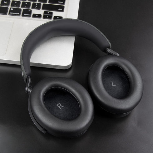 SOULWIT Protein Leather Earpads Replacement for Sennheiser Momentum 4 Over/Around Ear Wireless Headphones, Ear Pads Cushions with High-Density Noi...