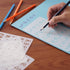 Letter Stencils for Painting, 12 Pack 4 x 7 Inch, Reusable Plastic Alphabet Stencils Small Letter Stencils Journal Stencils for Bullet Journaling,...