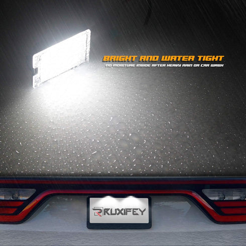 RUXIFEY LED License Plate Light Tag Lights Compatible with Dodge Durango 2014-2020 Pickup Truck, 6000K White, Pack of 2...