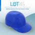 Lot45 Mini Baseball Helmet Ice Cream Snack Bowls - 12pc 8oz Blue Baseball Snacks Mini Dessert Cups for Party and Games...