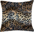 WOMHOPE® 4 Pack - 18" x 18" Short Faux Fur Cushion Decorative Pillow Covers Animal Theme Print Style Square Throw Pillowcase Cushion Covers for So...