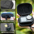 Mini Carrying Case for DJI OSMO Action 4/Action 3, Portable Storage Bag for GoPro 12/11/10/9, PU Hard Shell Travel Case with Wrist Strap for Actio...