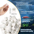 Sukh Pond Filter Media - Aquarium Filter Media 425g Filter Media Ceramic Rings for Aquarium Filter for Pond Fish Tank Canister Filter...