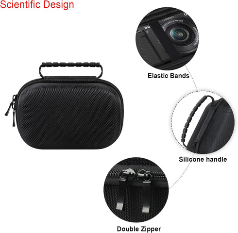 Carrying Case for Sony Alpha ZV-E10 / ZV-E10L - APS-C Interchangeable Lens Mirrorless Vlog Camera Kit, Portable Digital Camera Travel Protective C...