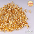 PMLAND 200 Sets/Pairs 9.5mm Gold Cone Spikes Screwback Studs DIY Craft Cool Rivets Punk...