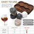 Whiskey Stones, Set of 6 Whiskey Chilling Stones, Reusable Ice Cubes, Whiskey Rocks - Perfect Whiskey Gifts for Men...