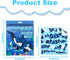 Ocean Sticker Book Crafts for Kids Ages 4-8 Sticker Paint Number Books, Stickers for Kids Girls Boys Birthday Easter Day Party Favor Gift Car Road...